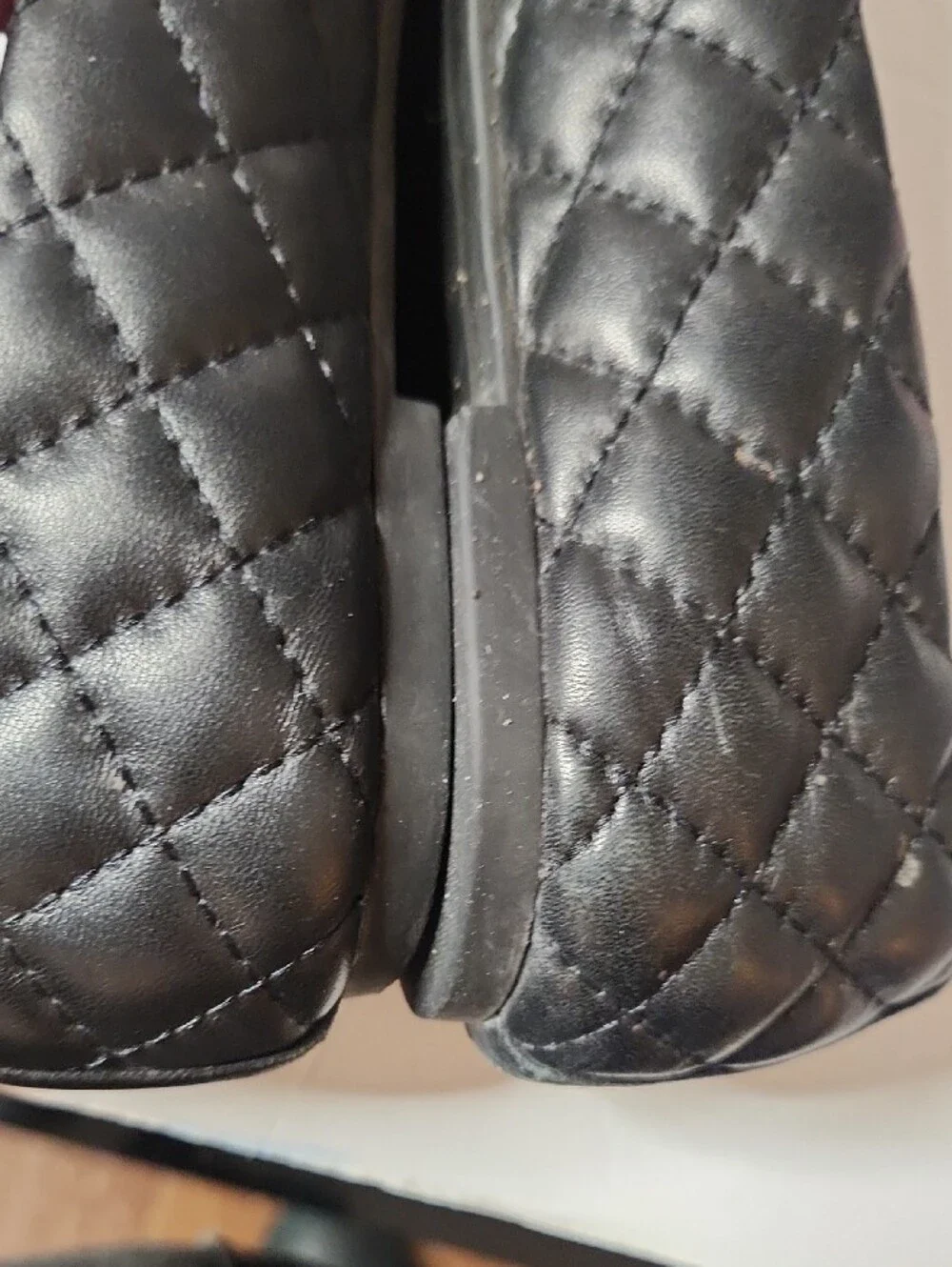 Tory Burch Quilted Ballet Flats Size  7.5